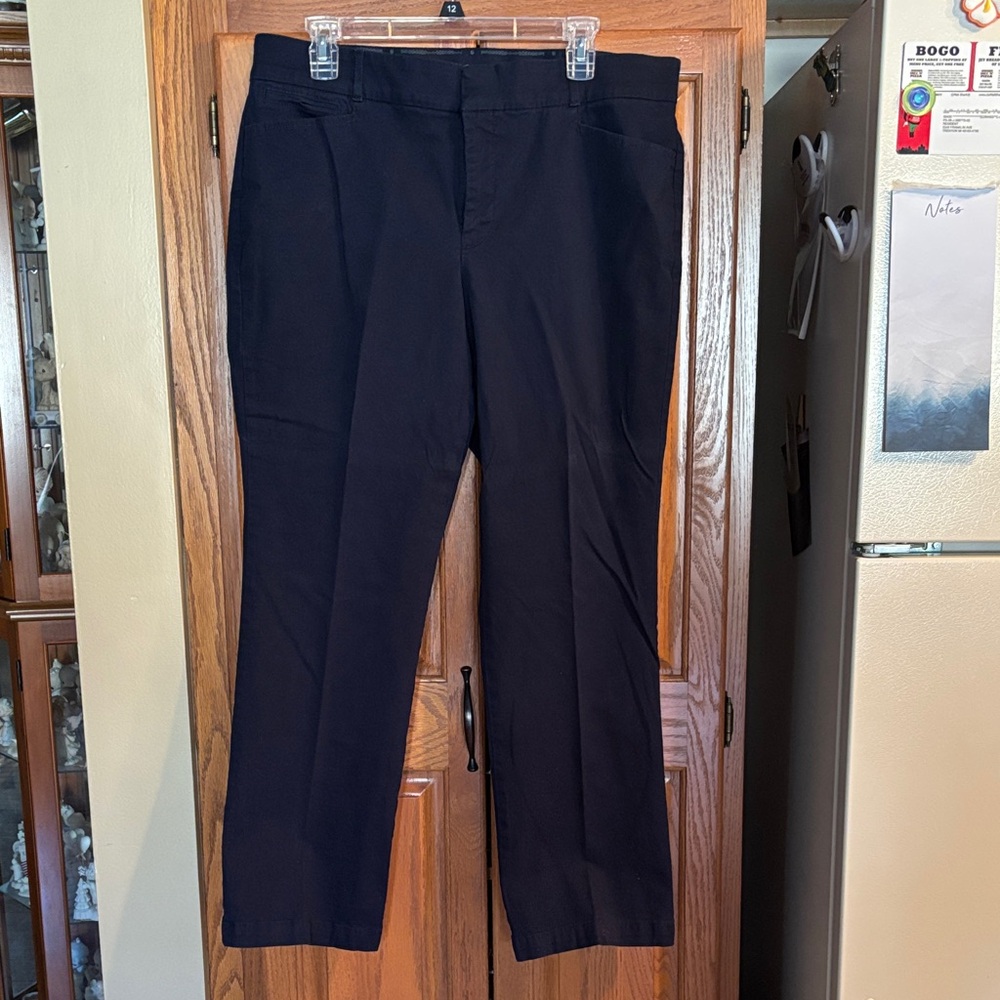 Gloria Vanderbilt Black Boot Cut Pants